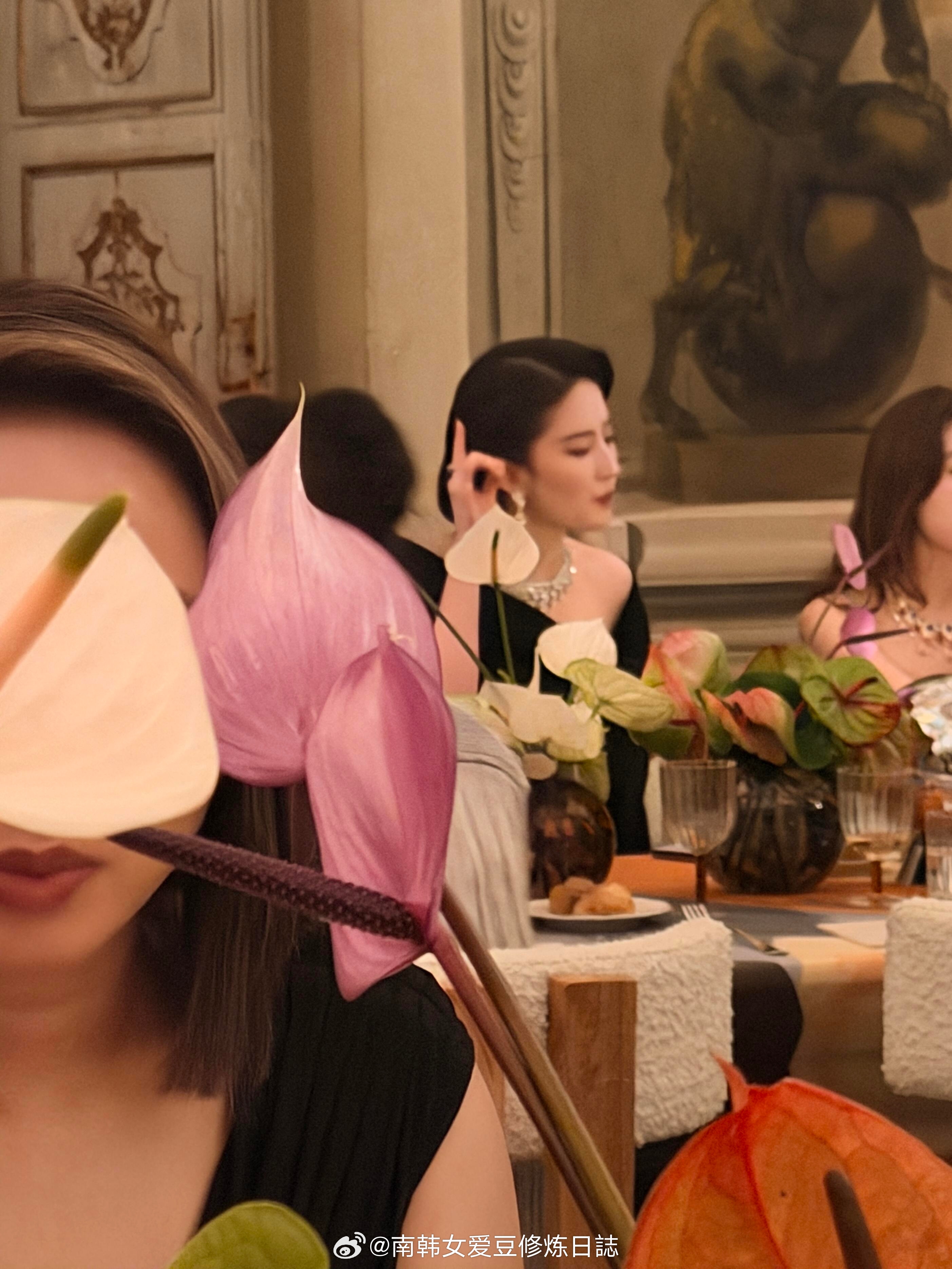 意大利古堡里的刘亦菲美得像一副油画🖼️（照片网友生图直出 