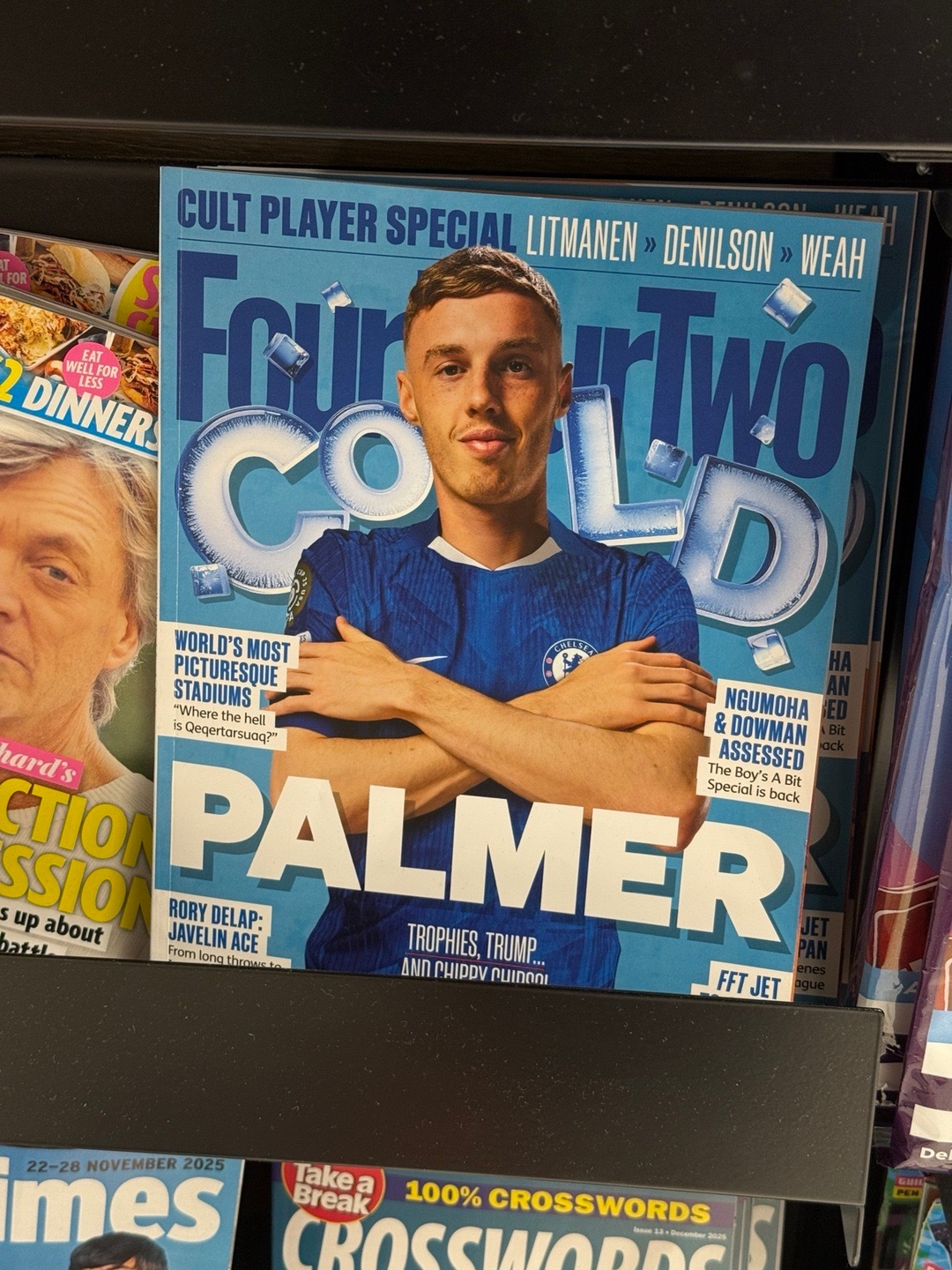 街上偶遇泡沫（的杂志早日康复啊 哥