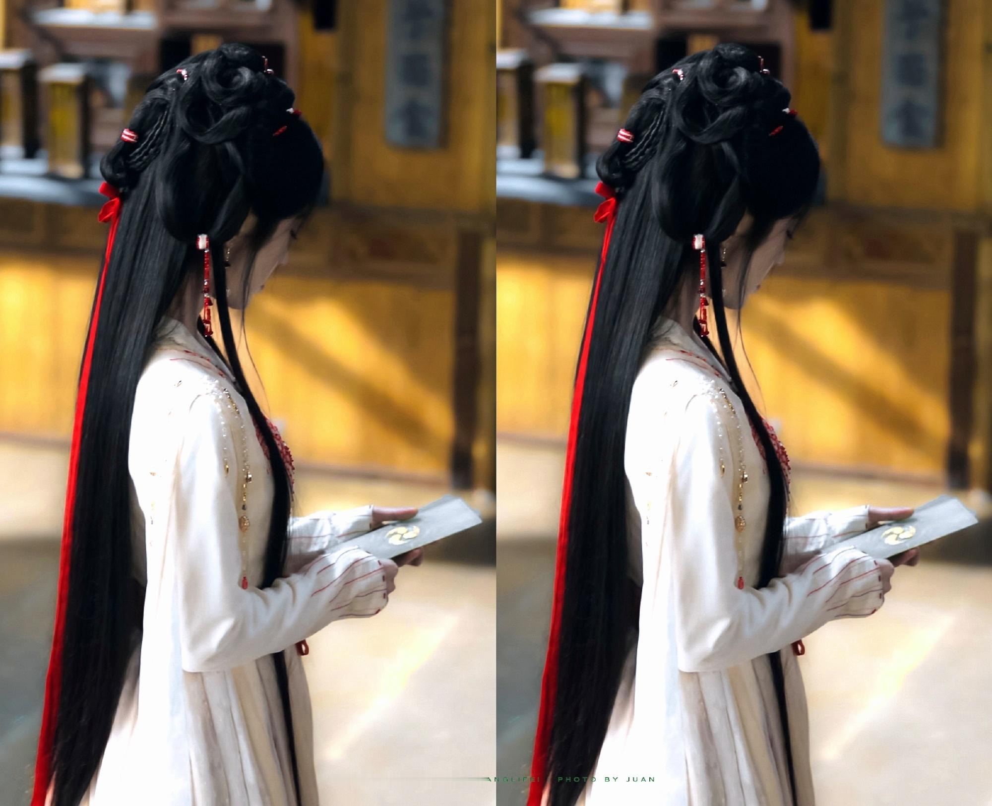 鞠婧祎姜黎非 好美的体态 
