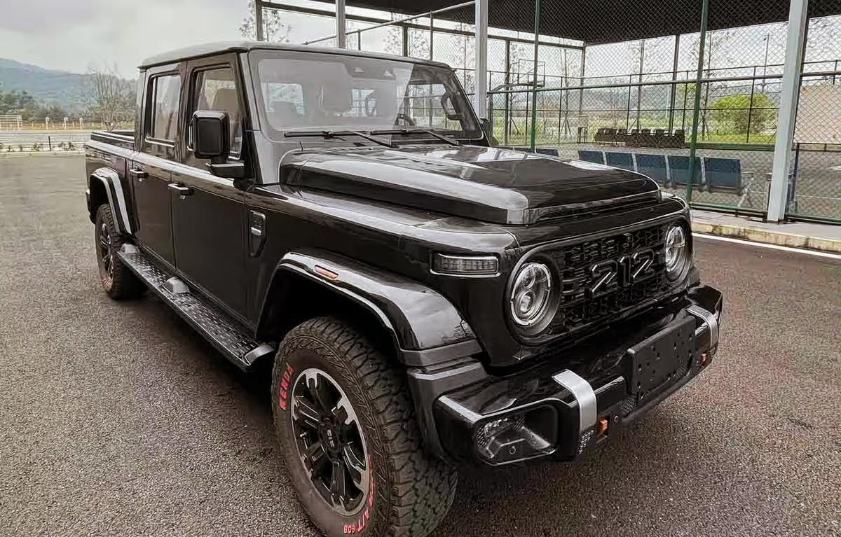 212皮卡车型申报图，疑似命名“探境者01”，大家觉得这个外观够不够硬核？北京2