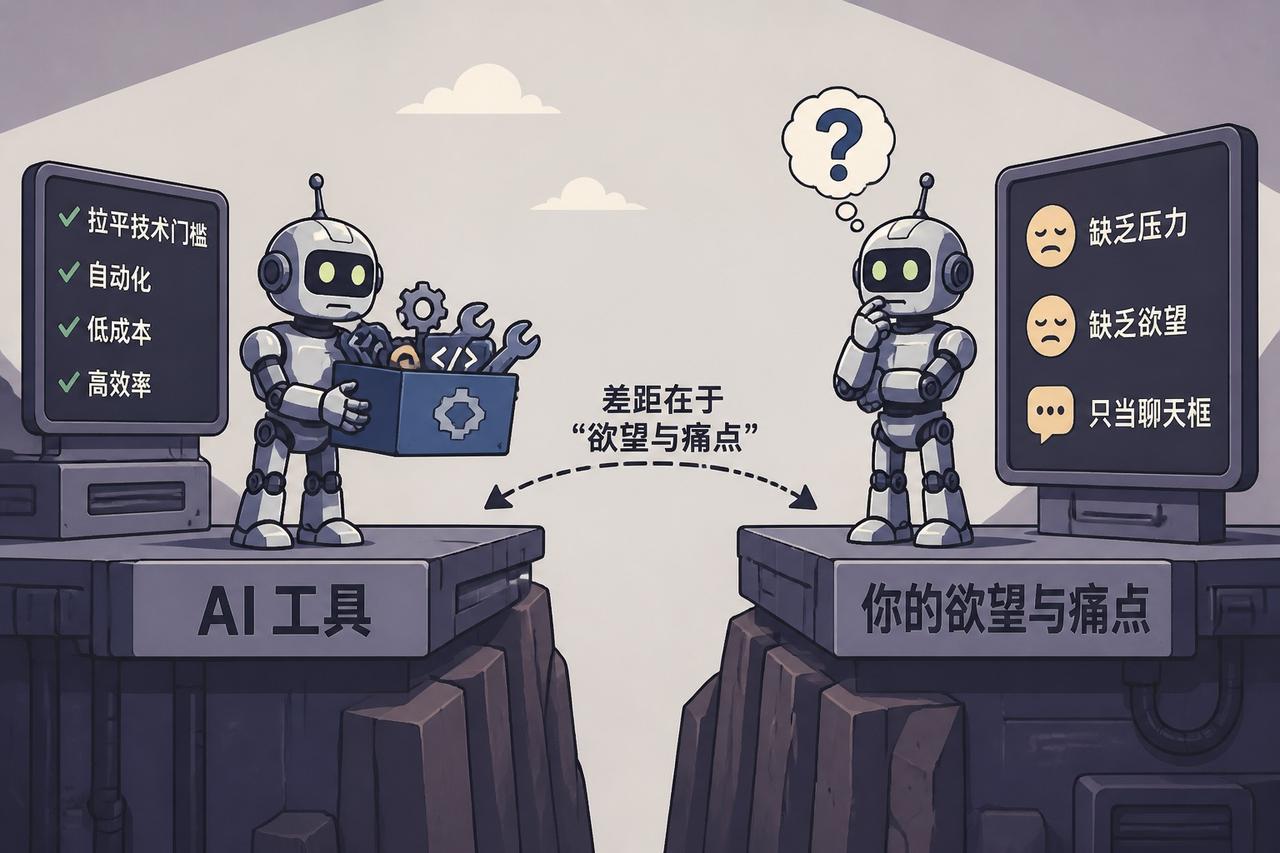 【为什么你买了最顶级的AI却只能用来闲聊】

很多人跟风订阅了高阶AI服务，没过