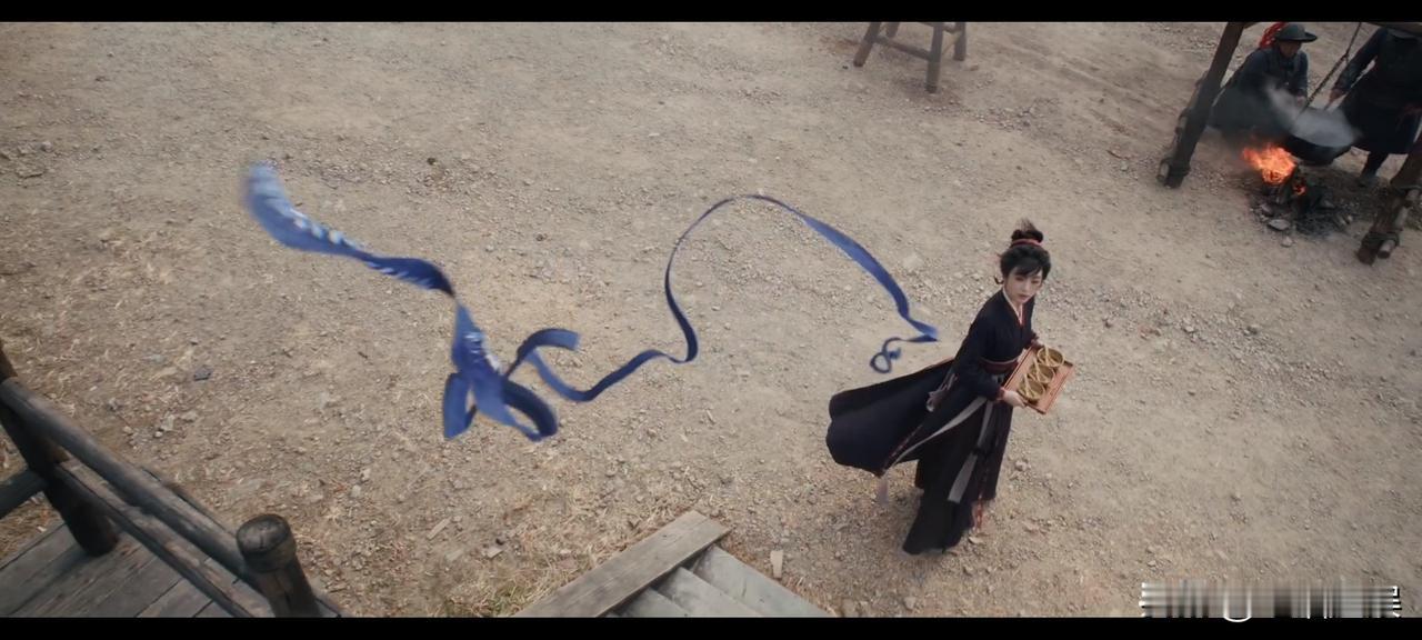 缘分的飘带呀！带长玉找到夫婿。

曾庆杰导演又拍了一个人生高光镜头，太懂观众喜欢