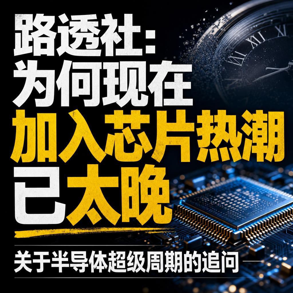 现在冲进半导体是赶晚集还是接飞刀？
现在冲进半导体，是赶晚集还是接飞刀？
当韩国