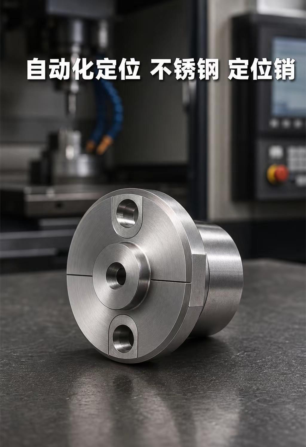 自动化定位不锈钢定位销精密加工。行业：自动化定位机构、治具夹具配套、精密法兰连接
