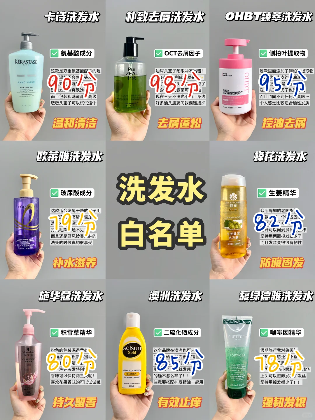 618保姆级攻略！新品去屑洗发水不容错过