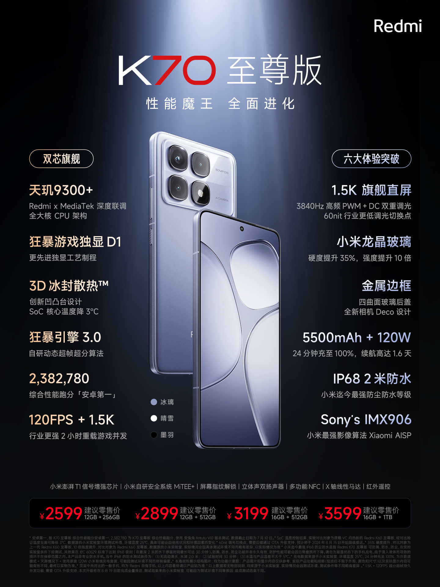 卧槽？？？？K70 至尊版 2599 起？？？？ 这次把门搬到太空了吧？ ​​​