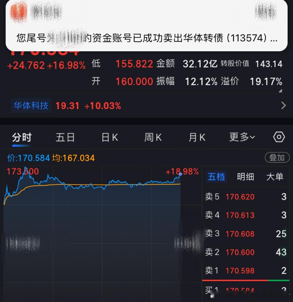 华体转债可转债