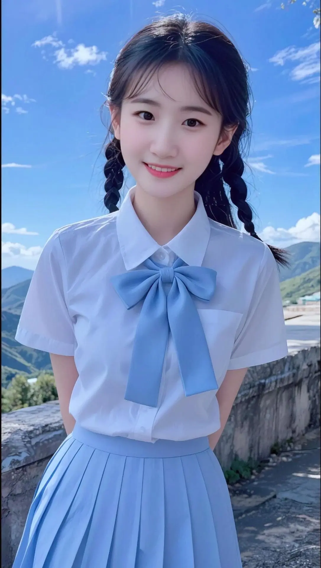 AI清新少女写真 随变ai随便玩