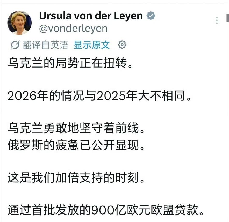乌克兰太好骗，冯德莱恩又给乌克兰画大饼了，关键乌克兰人信啊！
在G7峰会上，冯德