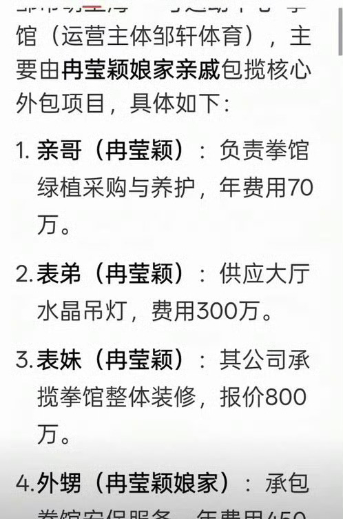 冉莹颖拳馆项目被疑利益输送近日，邹市明夫妇创业七年累计亏损超两亿元的相关旧事再度