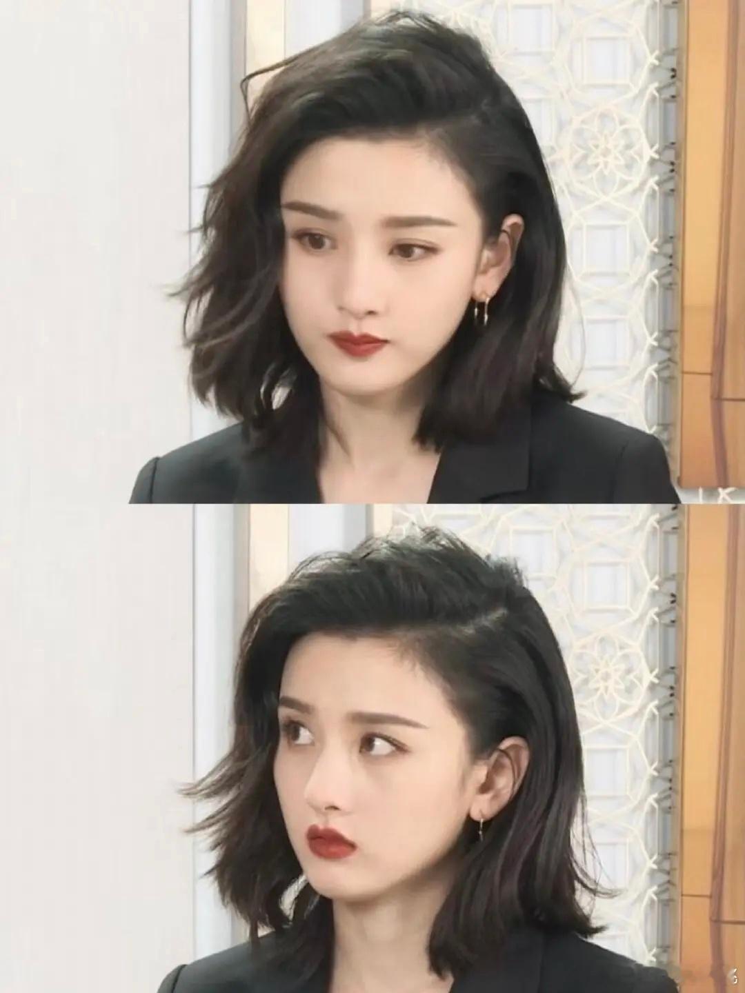 祖儿以前这种港风短发多美，为啥弄成朵拉了 