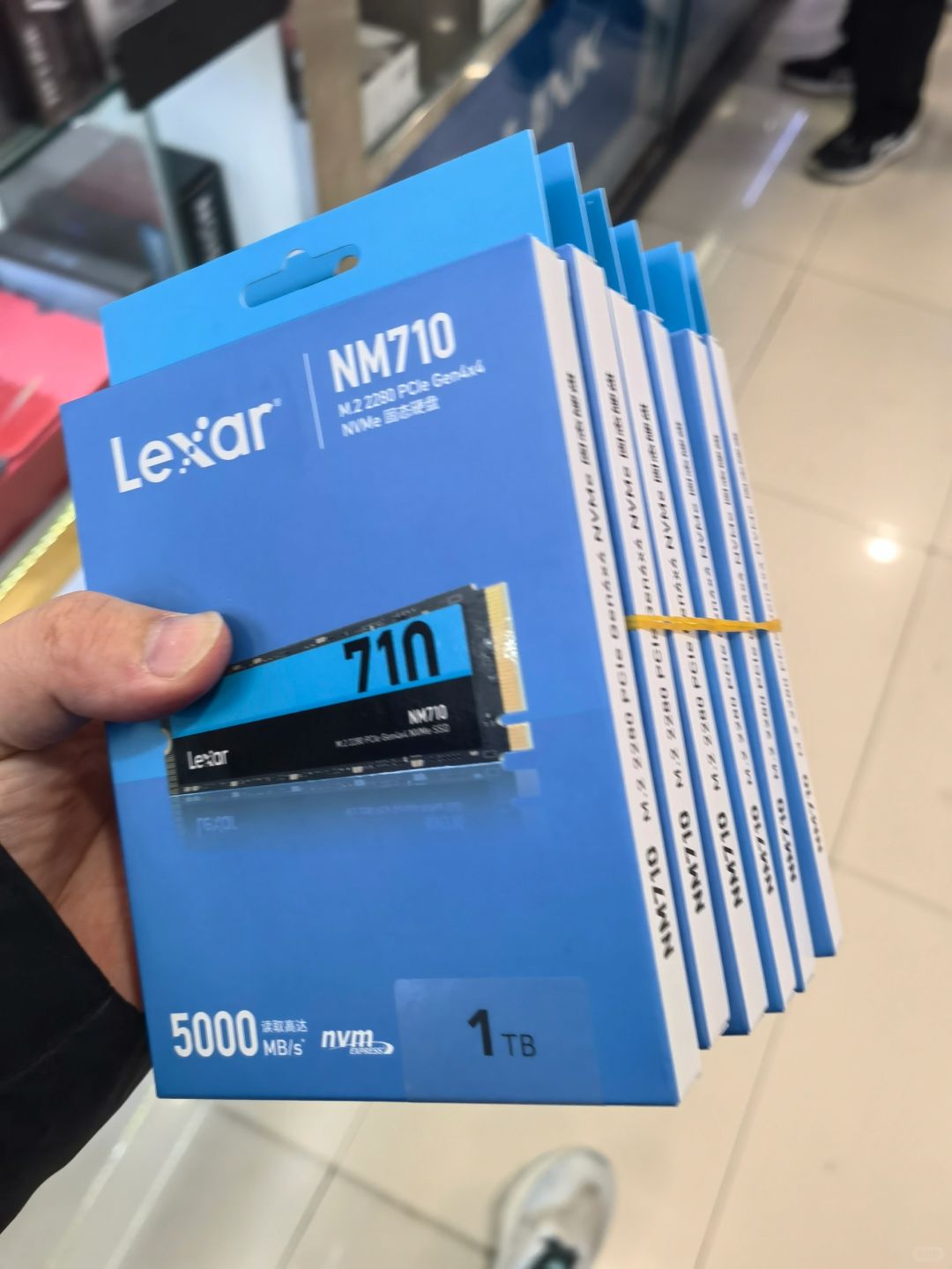 雷克沙nm710基本彻底断货了，好固态又少了