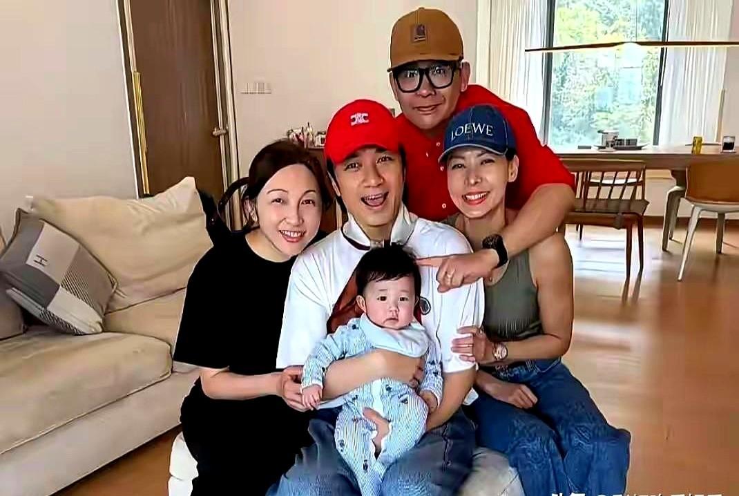 57岁生二胎，这事儿真让人吃惊！

古巨基他老婆陈韵晴，52岁生完老大，57岁又