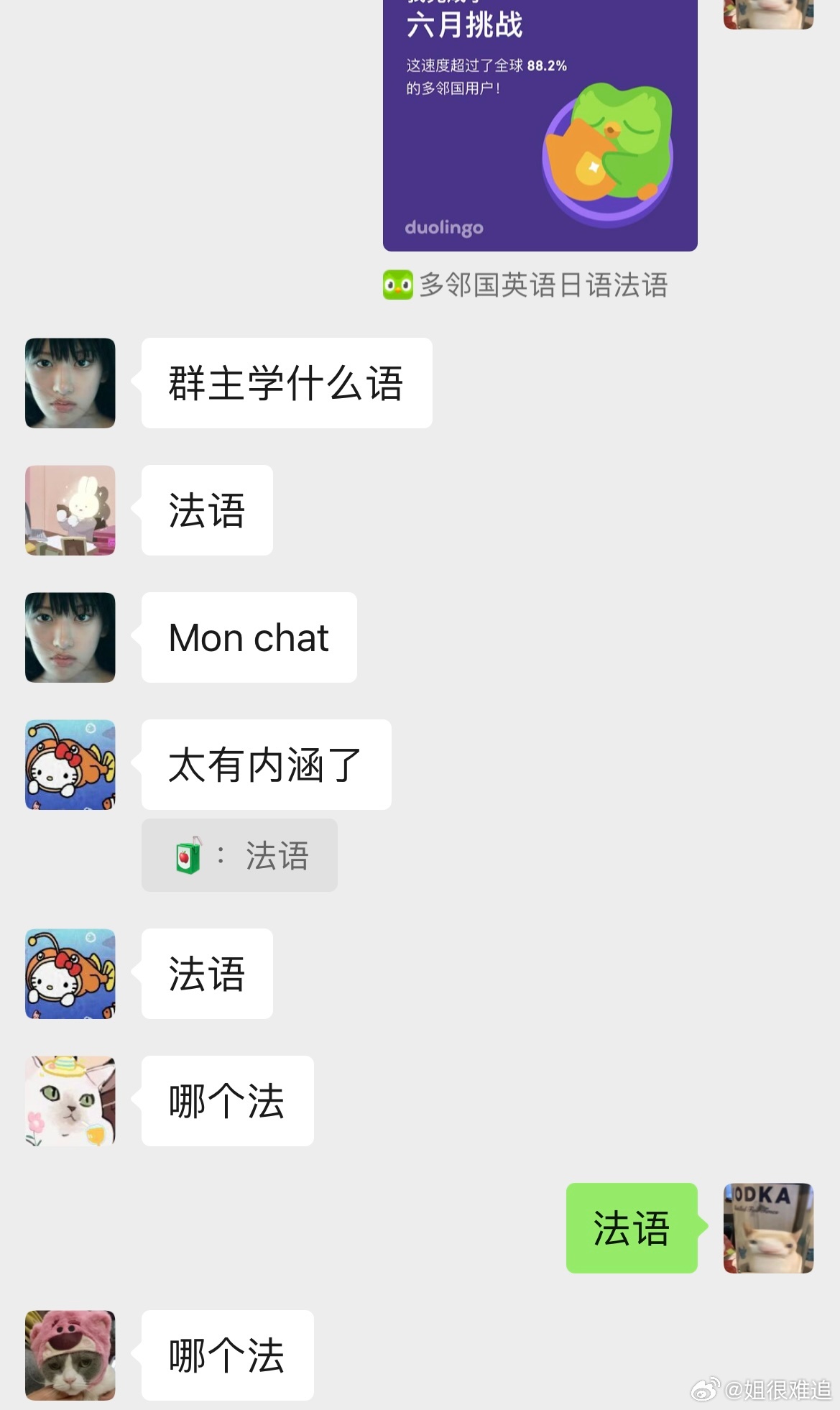 我将坚持学法语直到护照变蓝 