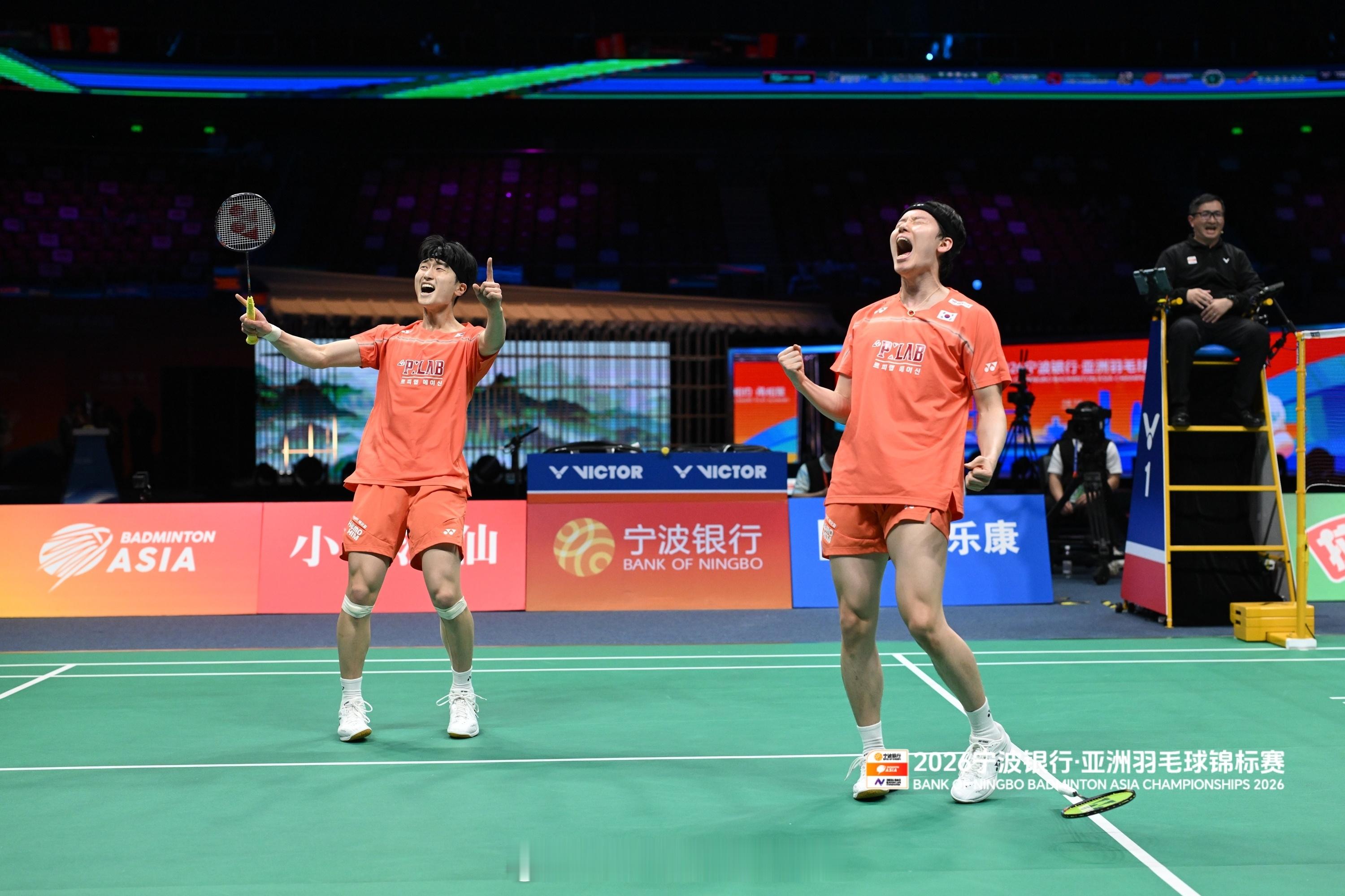 2026年羽毛球亚锦赛 金元浩/徐承宰：做好随时输球的准备 今年最大的个人目标是