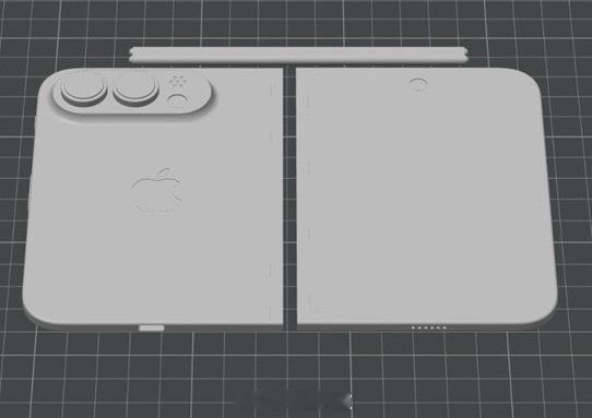折叠屏iPhone外观实锤这回是确切消息了？该怎么说这个外观呢….还以为会有点突