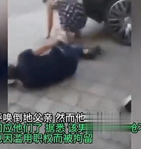 人在做，天在看。

刚看到一个视频，一个乌克兰家庭在闹市遇上乌克兰征兵的警察，警
