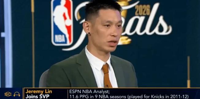 林书豪一针见血！尼克斯名宿林书豪在一档节目中批评了马刺主教练米奇在总决赛G1末节