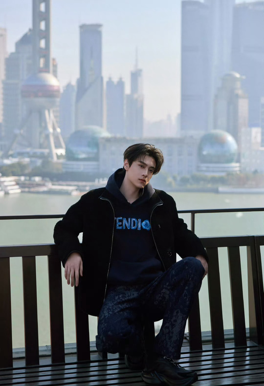 田栩宁首个代言线下活动，1.21宁波巴黎欧莱雅 