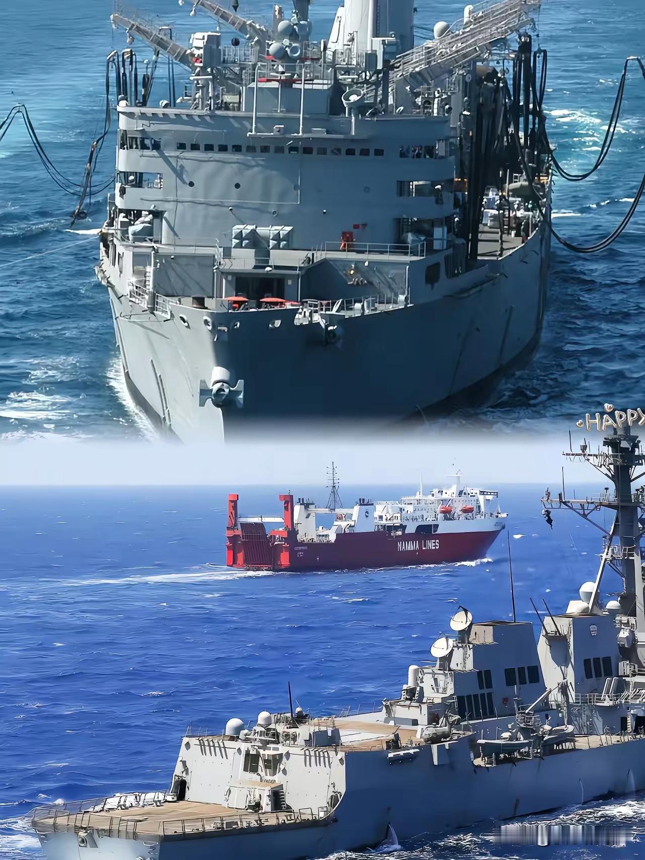 看到美国的军火船往台岛开去，我忍不住笑了。这哪是送东西？分明是自己往脸上贴金，结