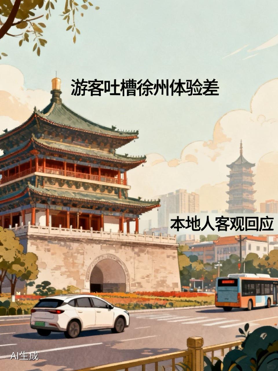 游客吐槽徐州体验差，本地人客观回应

有游客发文劝大家别对徐州抱有过高期待，此次