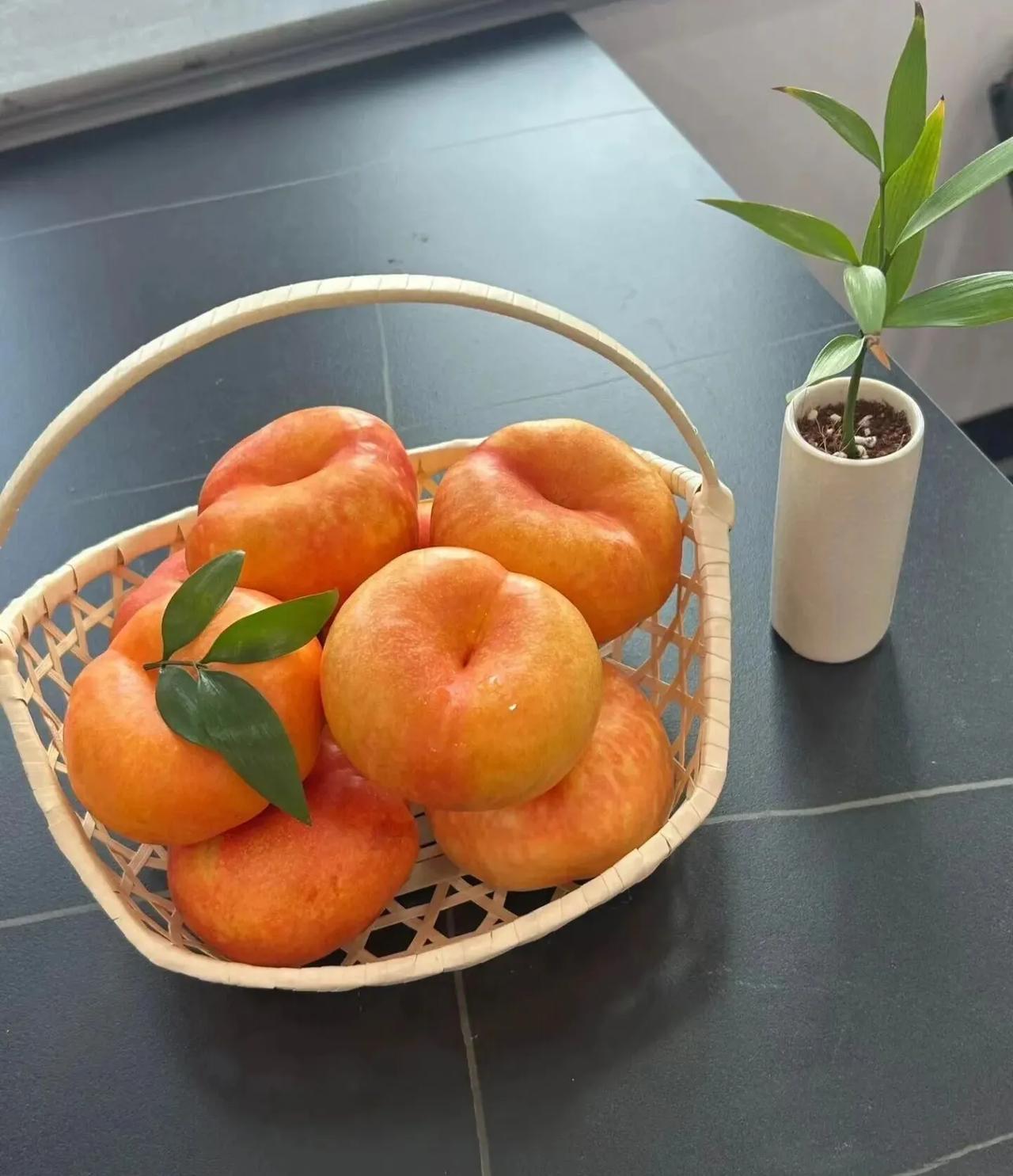 叙说吃桃子
夏季到了，桃子熟了，作为一名平谷人每天吃一两个桃子好像是必修课，每家