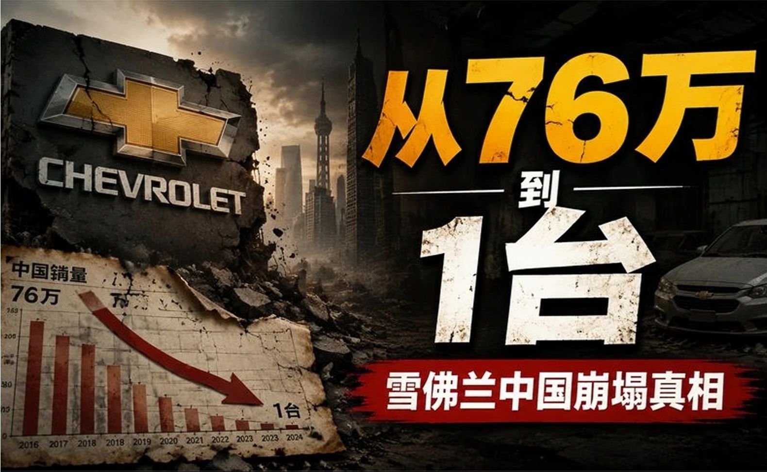 从76万到1台：雪佛兰中国崩塌真相