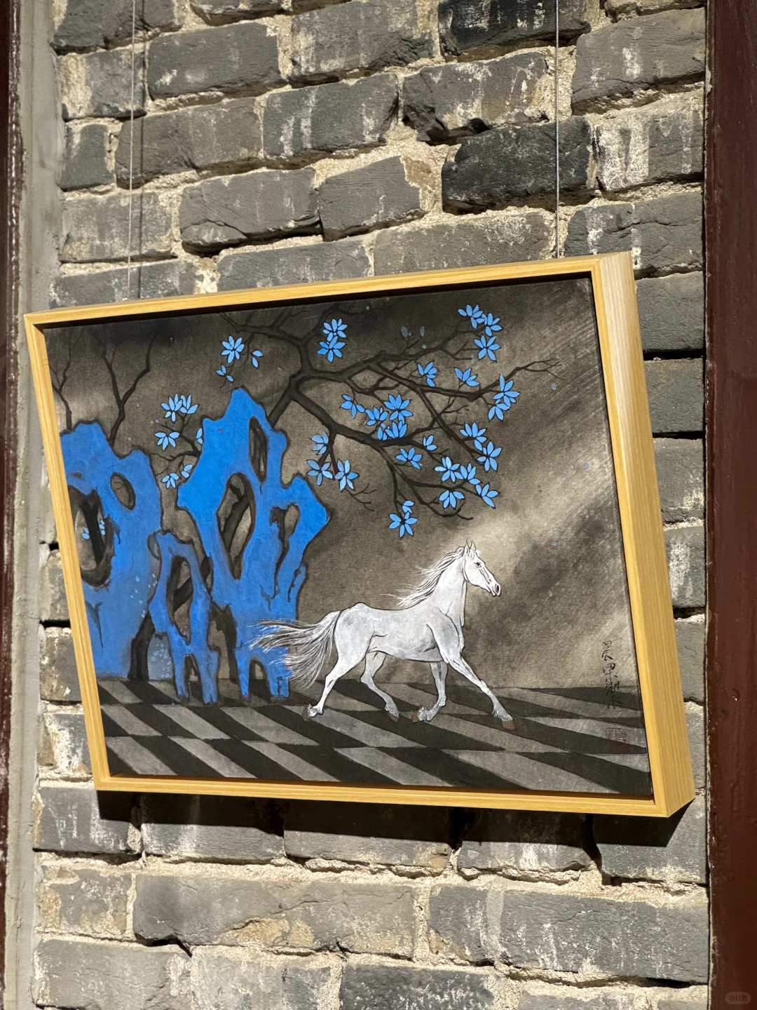 在老洋房中🖼️看展+喝咖啡+看电影🎬好惬意