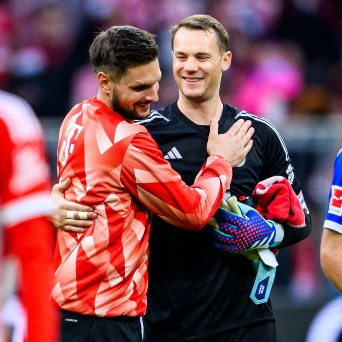 乌尔赖希致诺伊尔的信，祝贺他40岁生日：亲爱的曼努，祝你生日快乐！最重要的是，祝