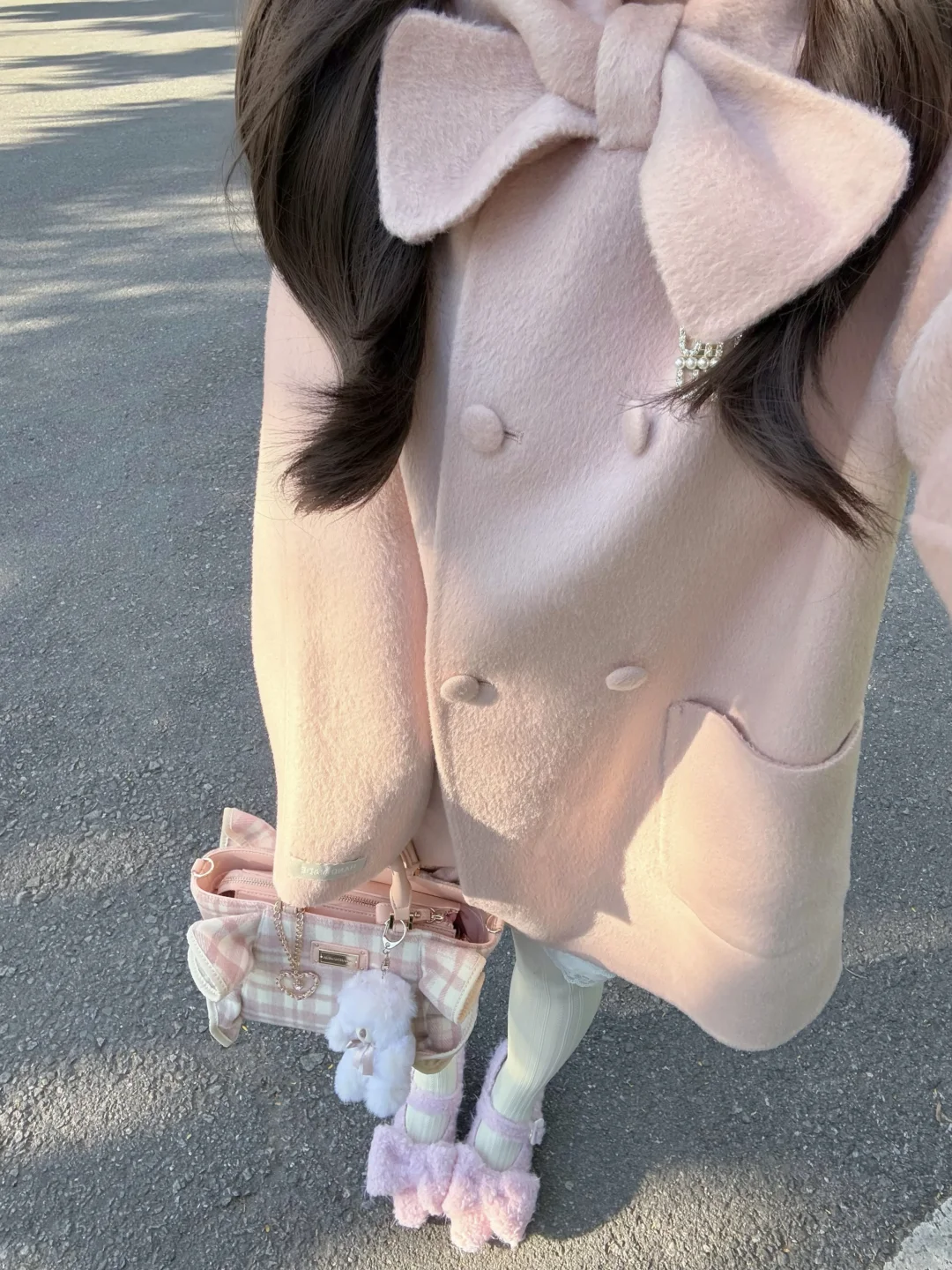 蝴蝶结大衣好乖啊啊啊！！🎀🐰