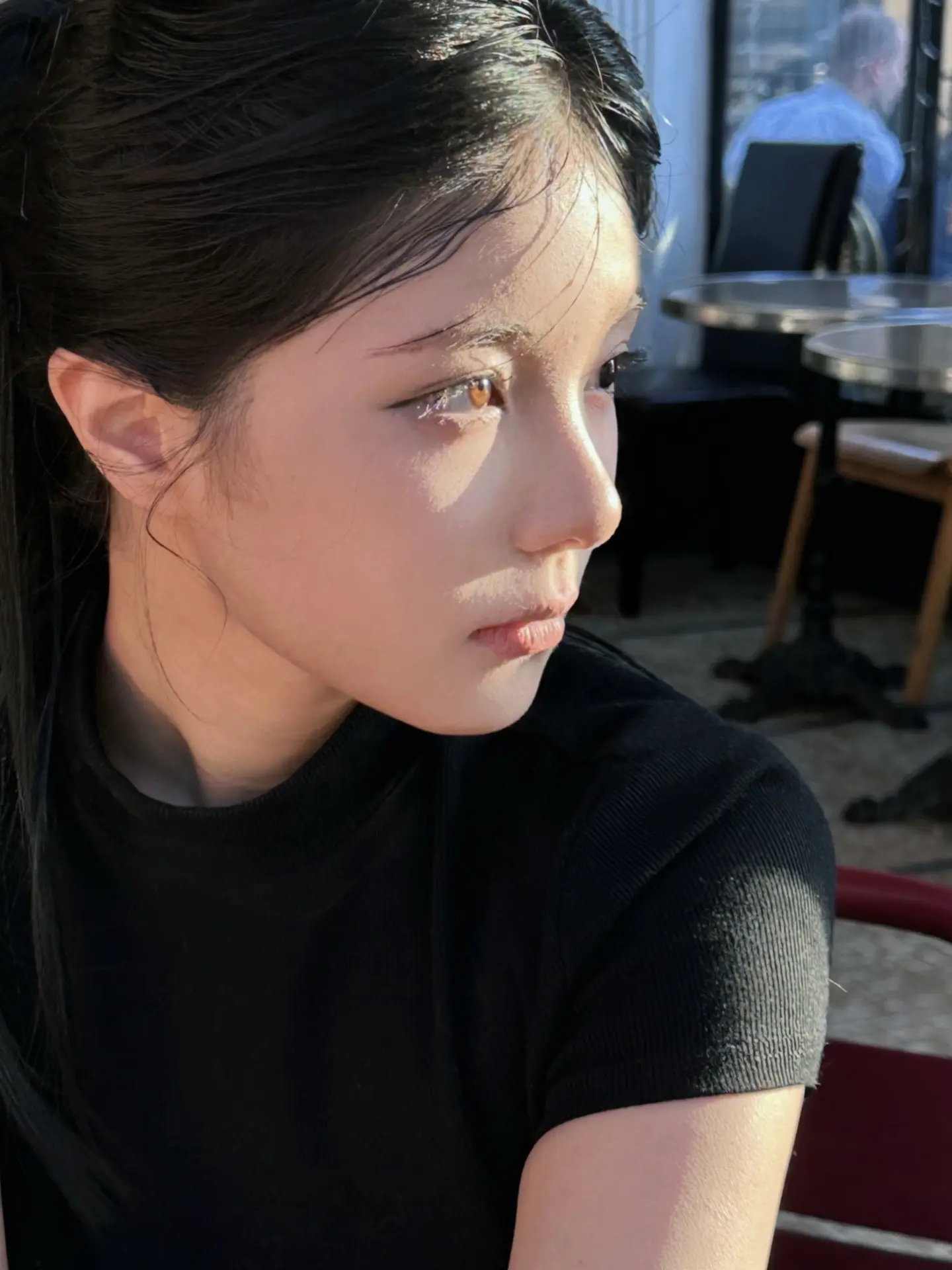一个幸福的小女孩