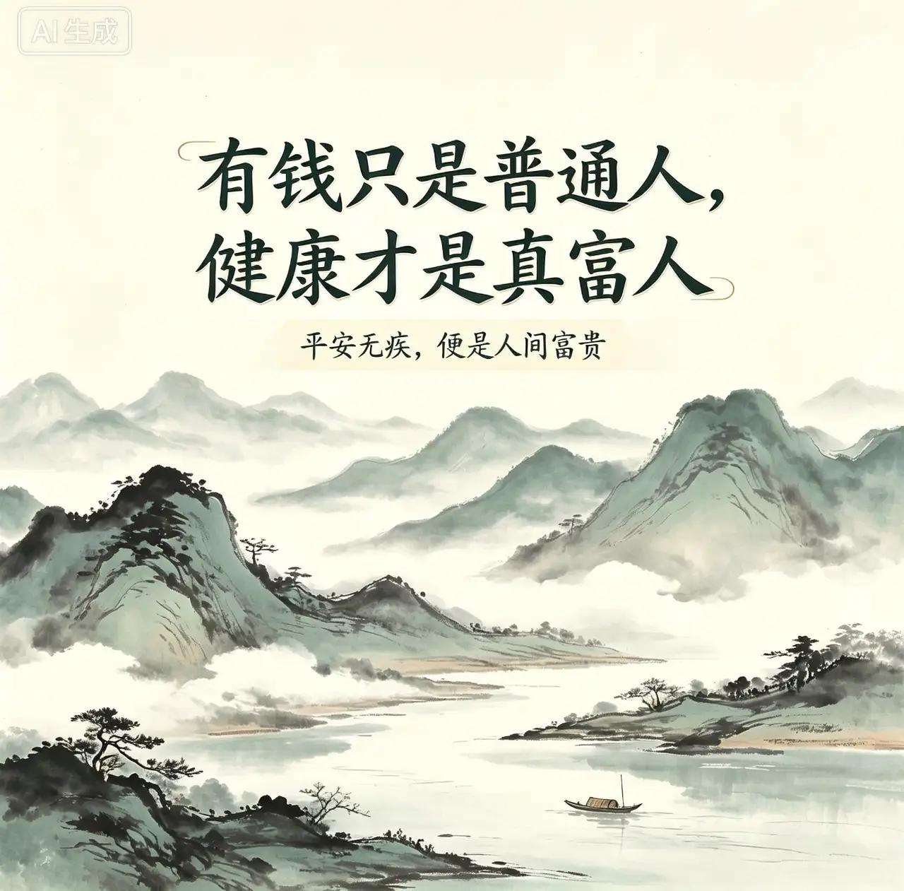 人生行至中场，若还执迷于金银满箱，未免显得俗不可耐。世间百态，有人为碎银几两急得