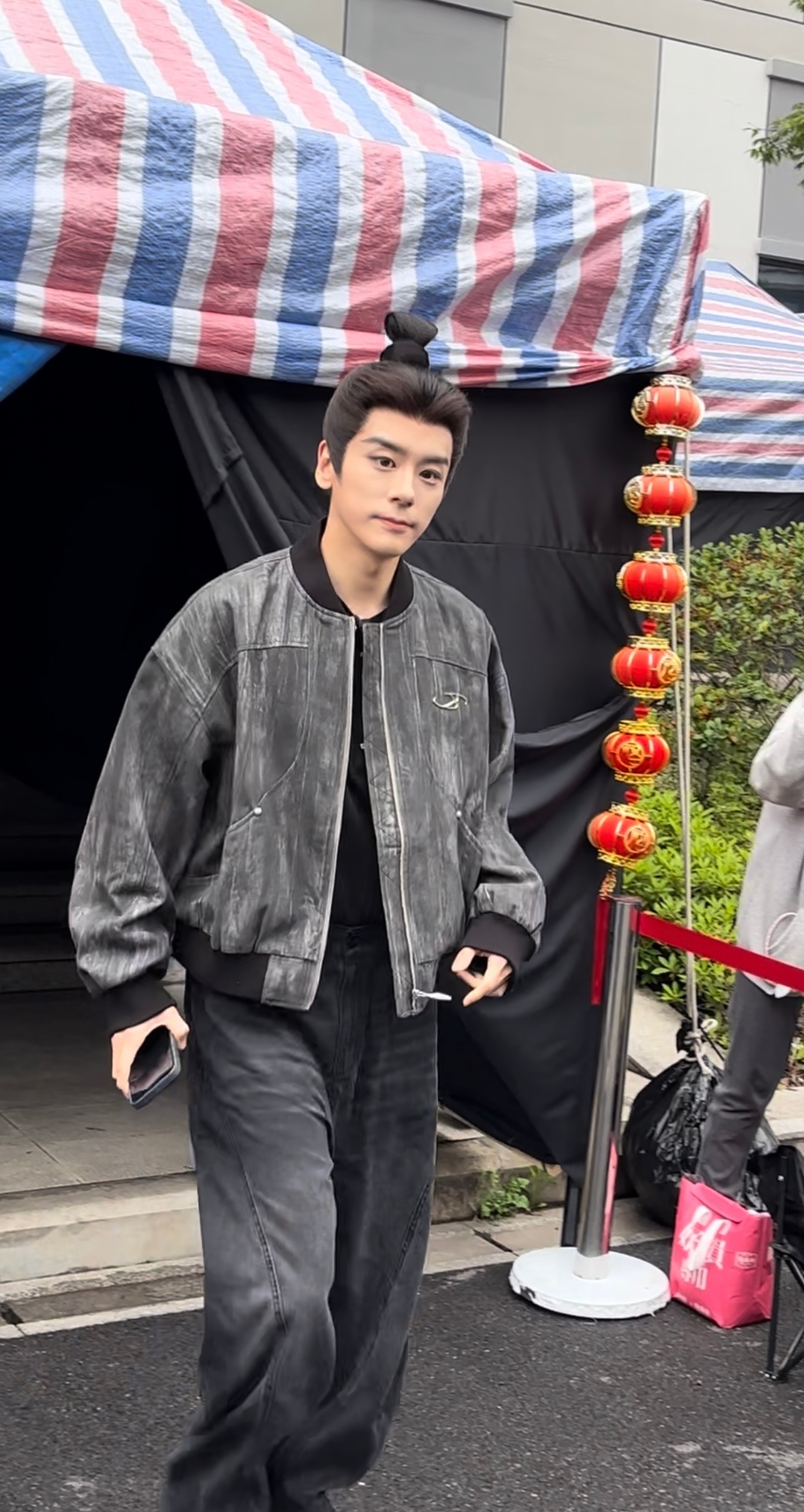 魏哲鸣THX 魏哲鸣 in IMXS洗水飞行服夹克魏哲鸣 公关咨询: APSPR