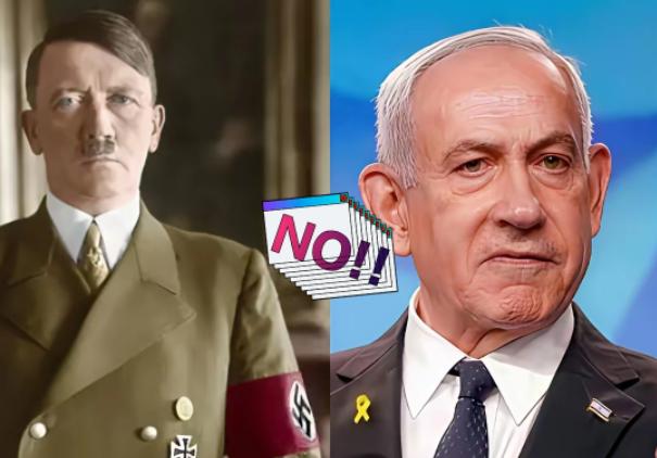 这下咱们可算是看明白了，历史这巴掌打得有多响。
 
现在网上好多人拿内塔尼亚胡跟