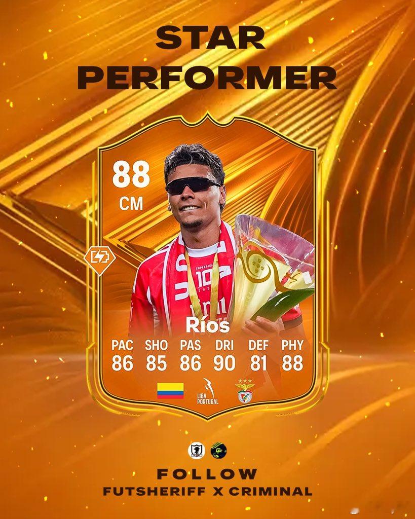 理查德的璀璨明星球员卡确认。FC26