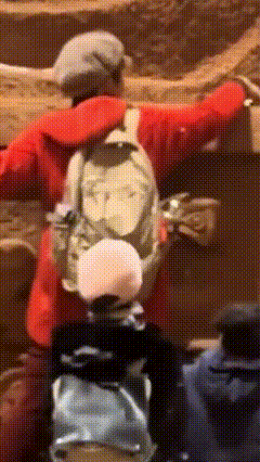 这钱该不该借？！


开年头一天，某景区里出现了令人咂舌的一幕……

几位大妈有