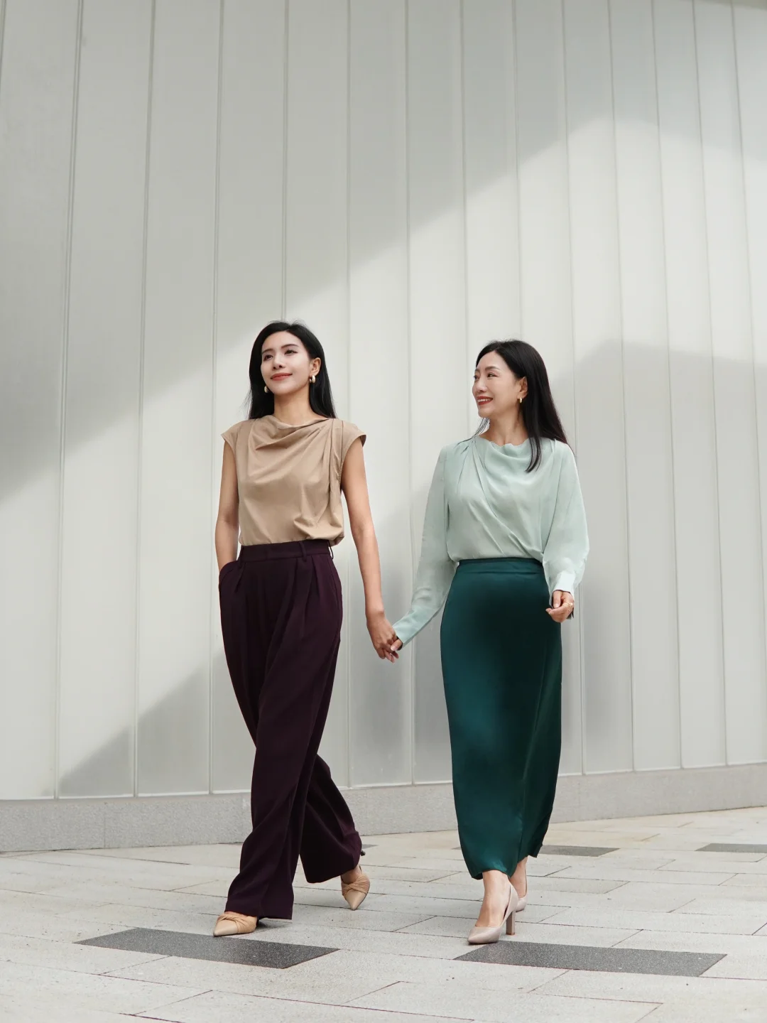 带妈妈来看展啦