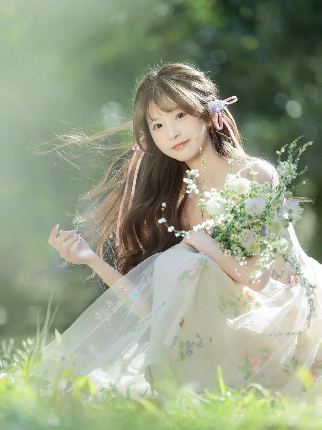 绿色的回忆，想念可爱的你分享唯美的美照