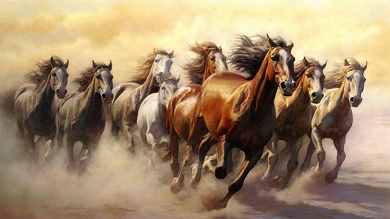 几张骏马奔驰迎新年的高清图片，需要就是，后面接着再发。2026这一年中国会发生很