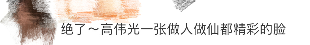 高伟光一张做人做仙都精彩的脸高伟光真的是长了一张做人做仙都精彩的脸！之前演的东华