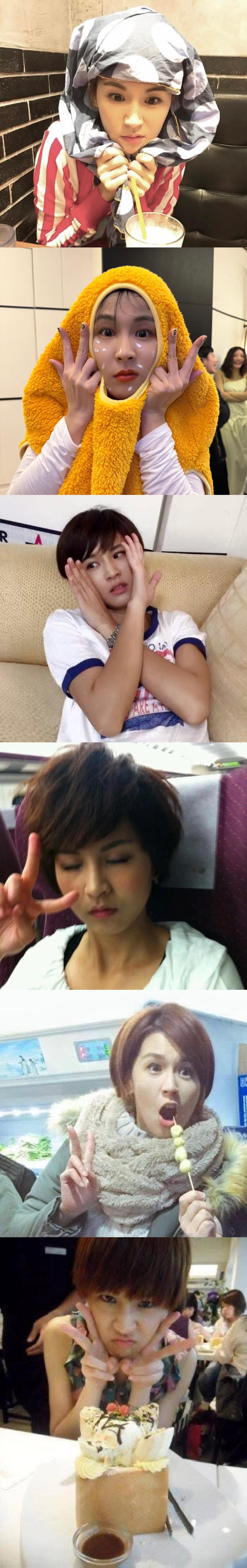 真实又通透，努力且温柔，曾沛慈毛巾包头造型尽显随性，幕后默默付出、用心钻研，用实