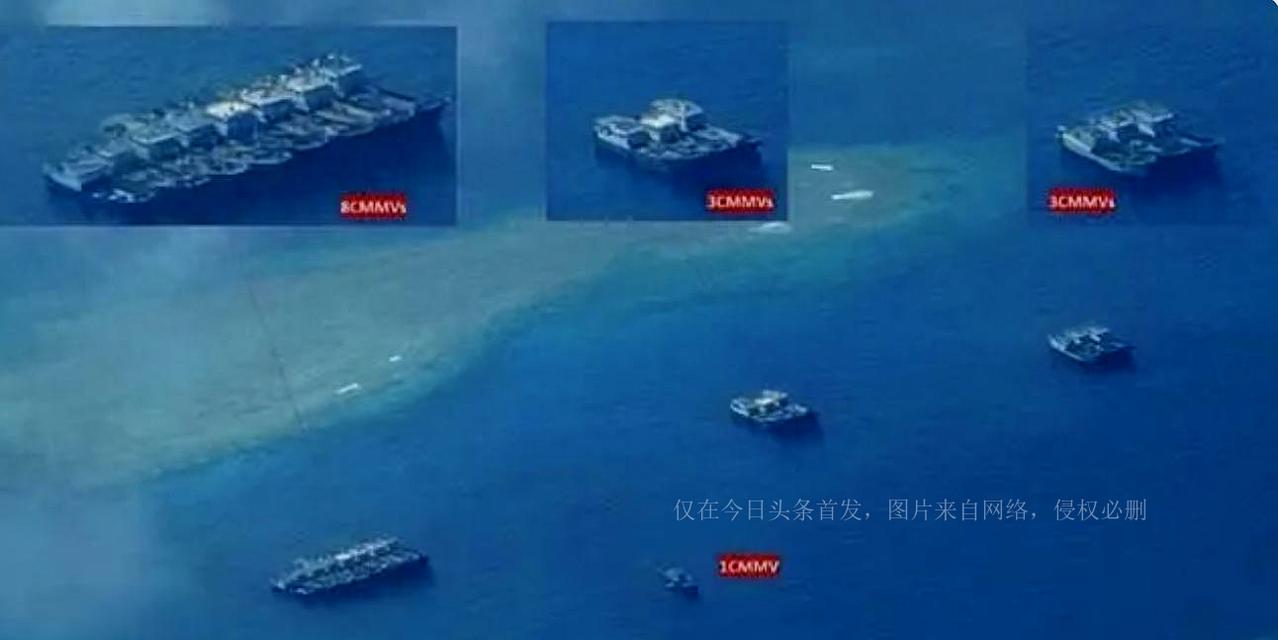 菲律宾胆子够肥了！！！
7月24日，中国海警依法对位于中国黄岩岛管辖海域非法活动