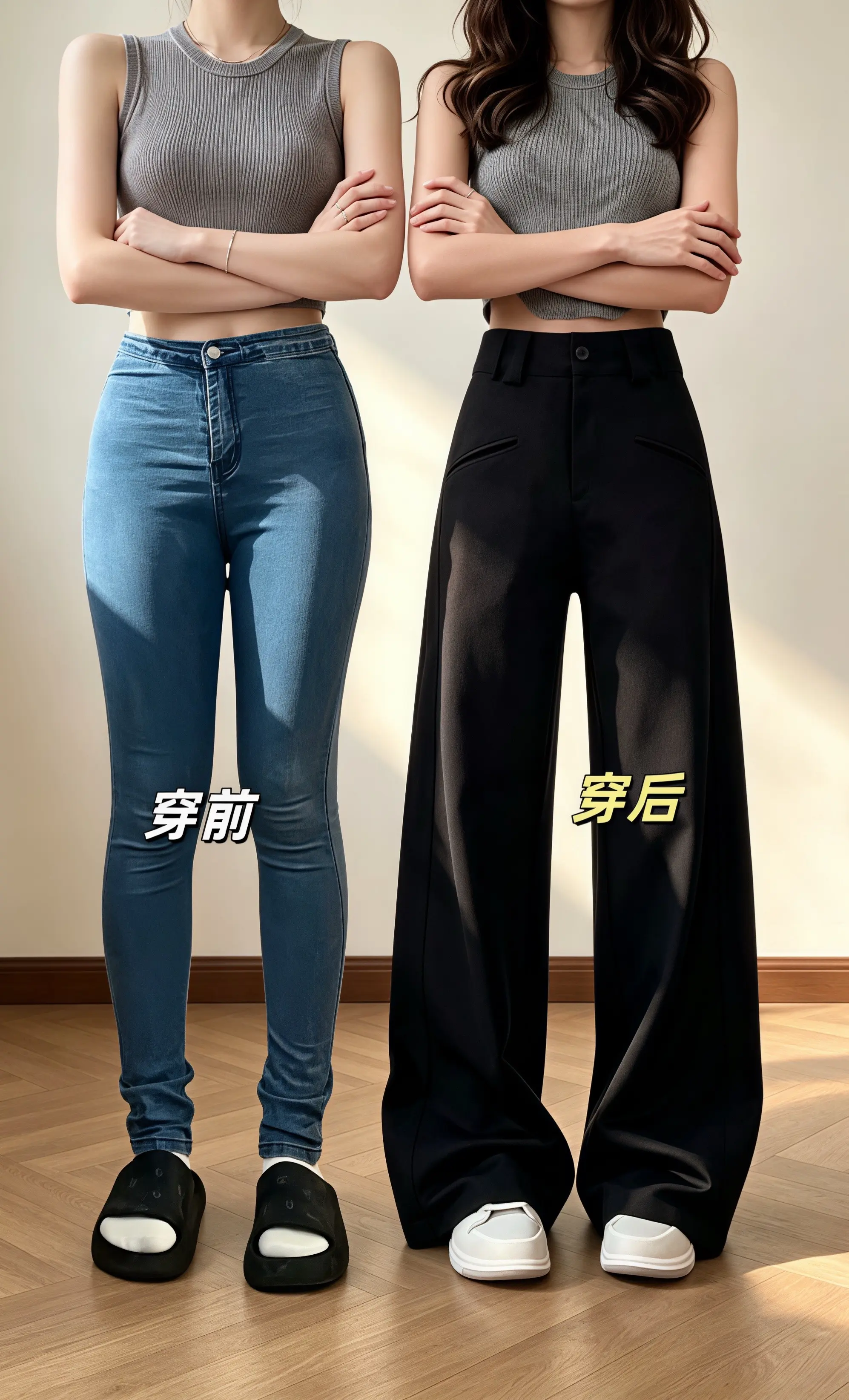 休闲减龄穿搭 好看的裤子怎么会嫌多 日常穿搭分享 通勤搭配 秋季新款