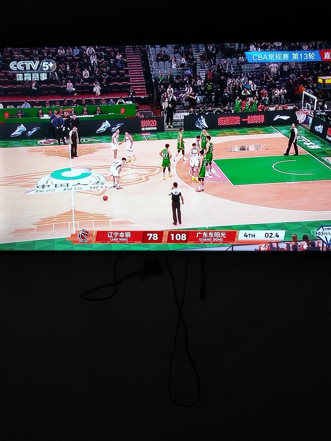 上午10点我说辽宁队必输无疑，叫我说对了。

但是我说输5~15分，有点儿太保守