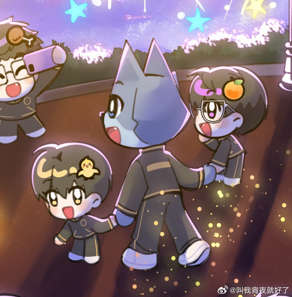 男明星能不能给我让个位，我不是来拆散你们的我是来加入你们的