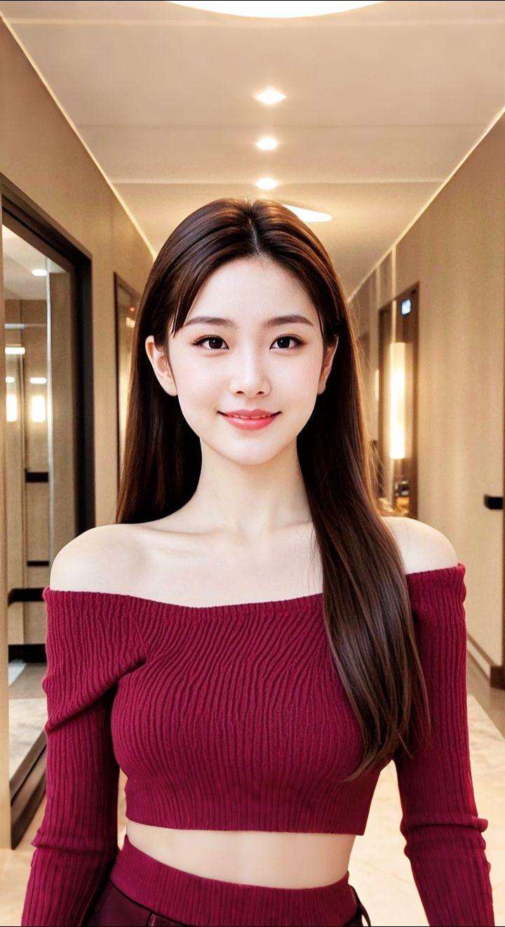 AI扩图 AI绯红凝眸