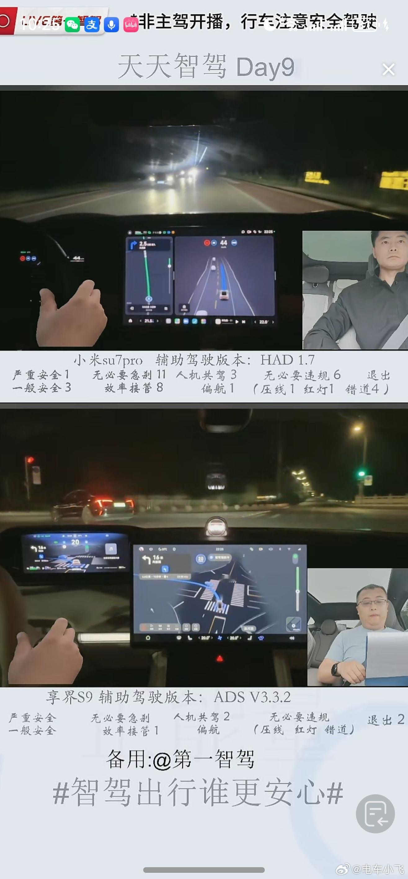小米yu7﻿智驾出行谁更安心 小米第一天上场，确实参与感很强 ​​​