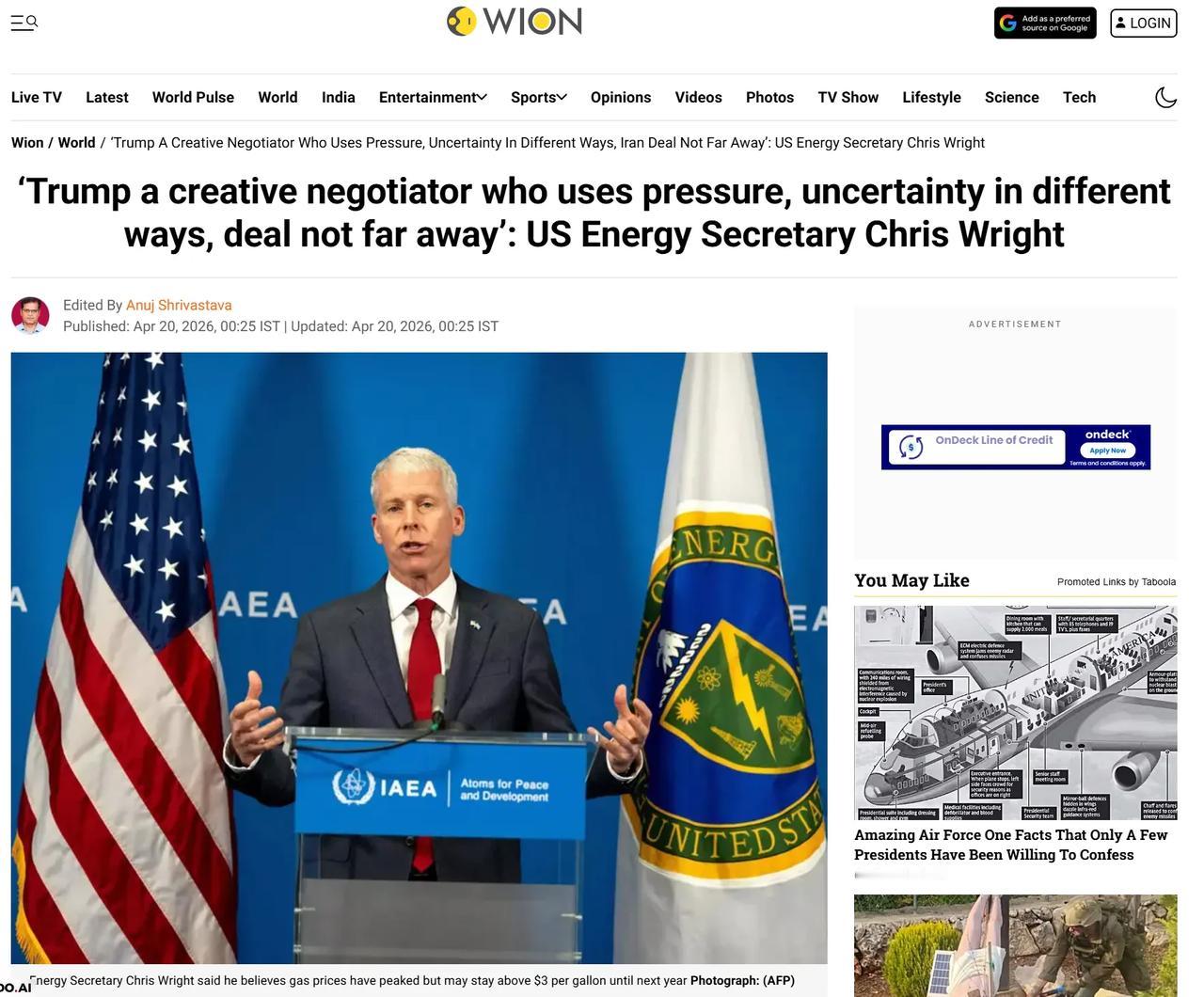 特朗普总统是一位富有创意的谈判者，会通过各种方式运用压力，会通过各种方式运用不确