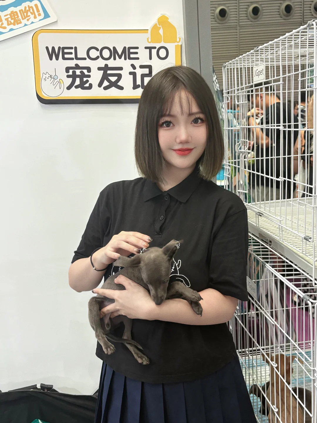 深圳宠物展 跟小动物们贴贴～