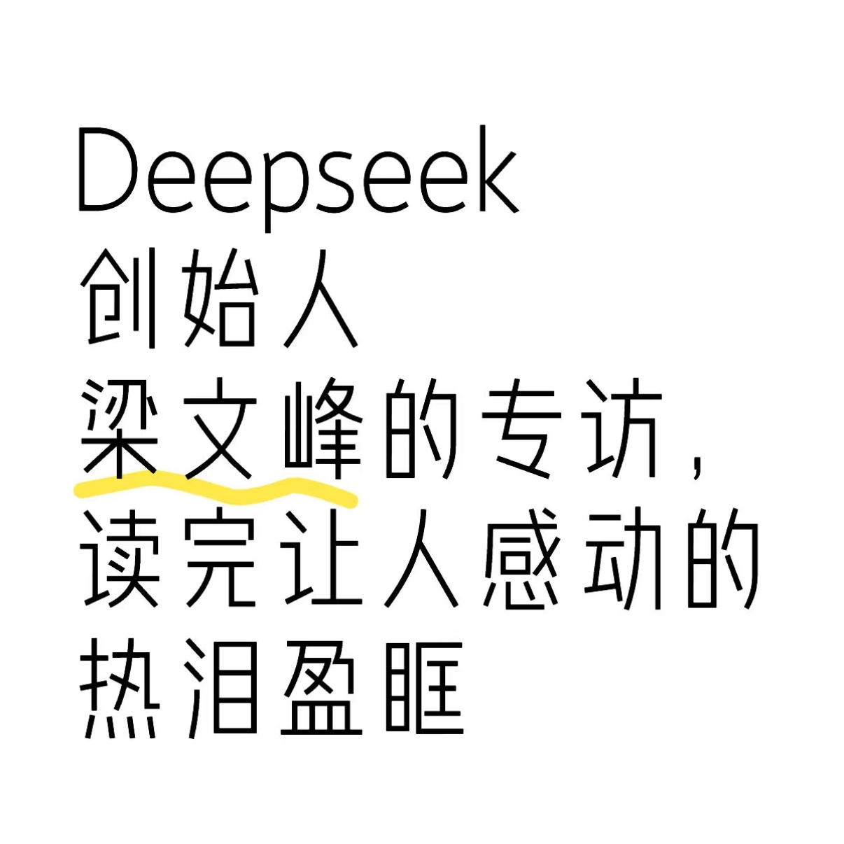 美专家称Deepseek的关键在于本土人才 致敬🫡 